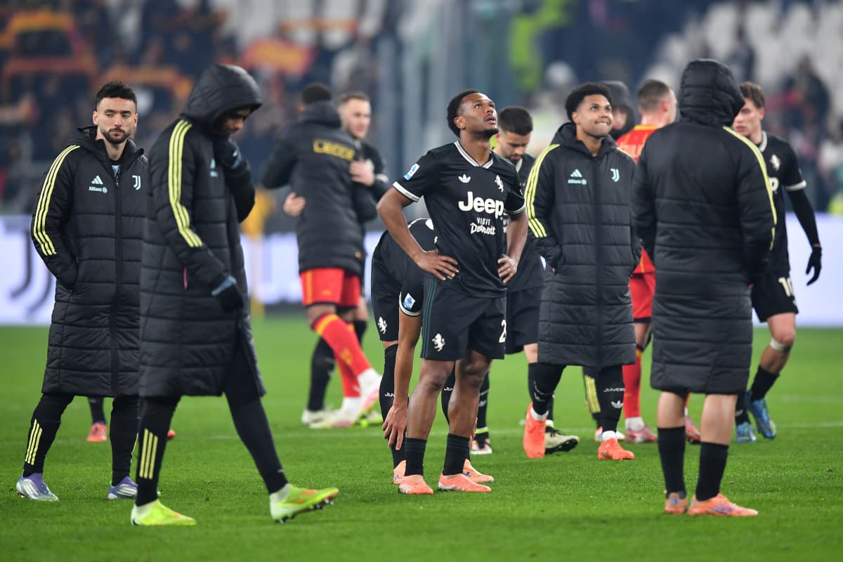 Which Juventus players reported for first day of pre-season under Spalletti