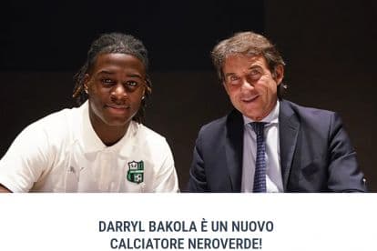 Sassuolo talent Bakola targeted by Juventus for January 2027