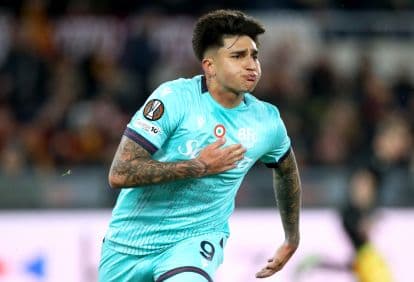 Roma new boy Castro sets sights on derby double and hails Gasperini