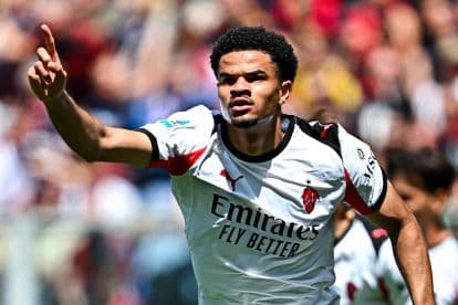 Official: AC Milan loan Athekame to Olympique Lyonnais