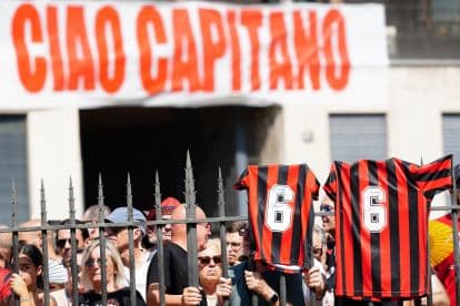 Baresi funeral sees Milan fans pay tribute, but also jeer patron Cardinale
