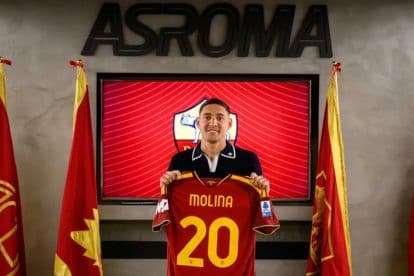 Molina: 'Roma a strong team that did important things in recent years'