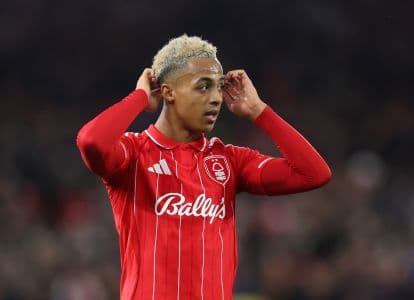 Hutchinson arrives in Milan to complete transfer from Nottingham Forest