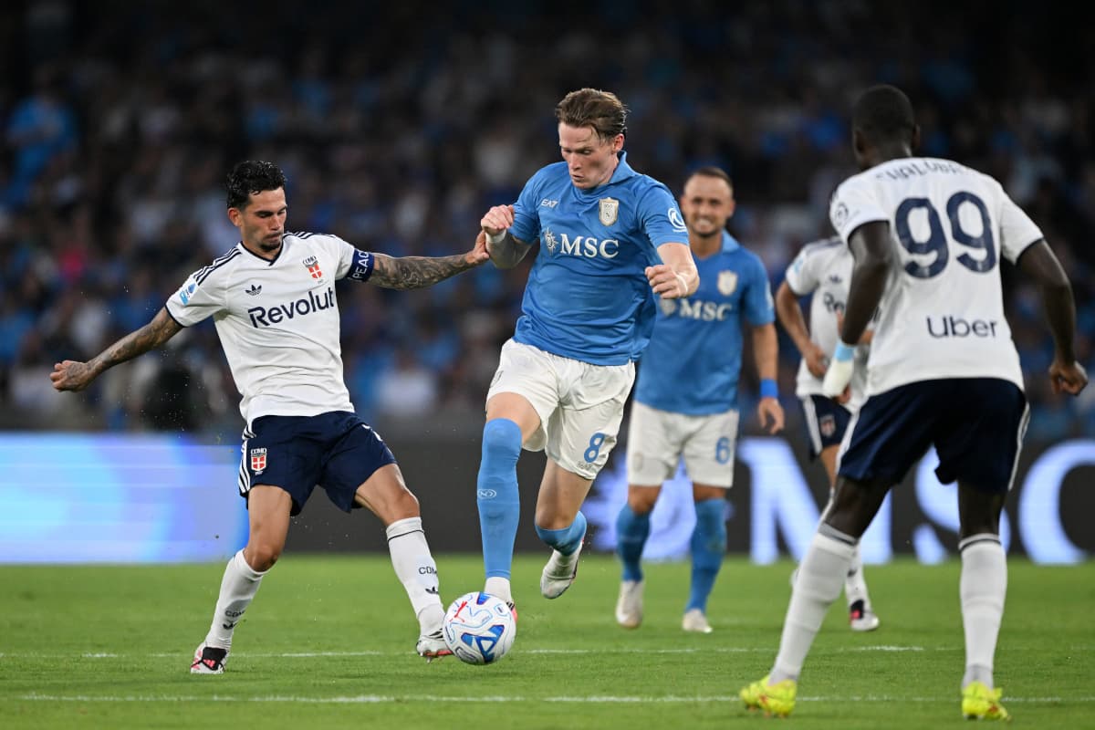 Napoli without McTominay and five other key first team stars ahead of Arsenal clash