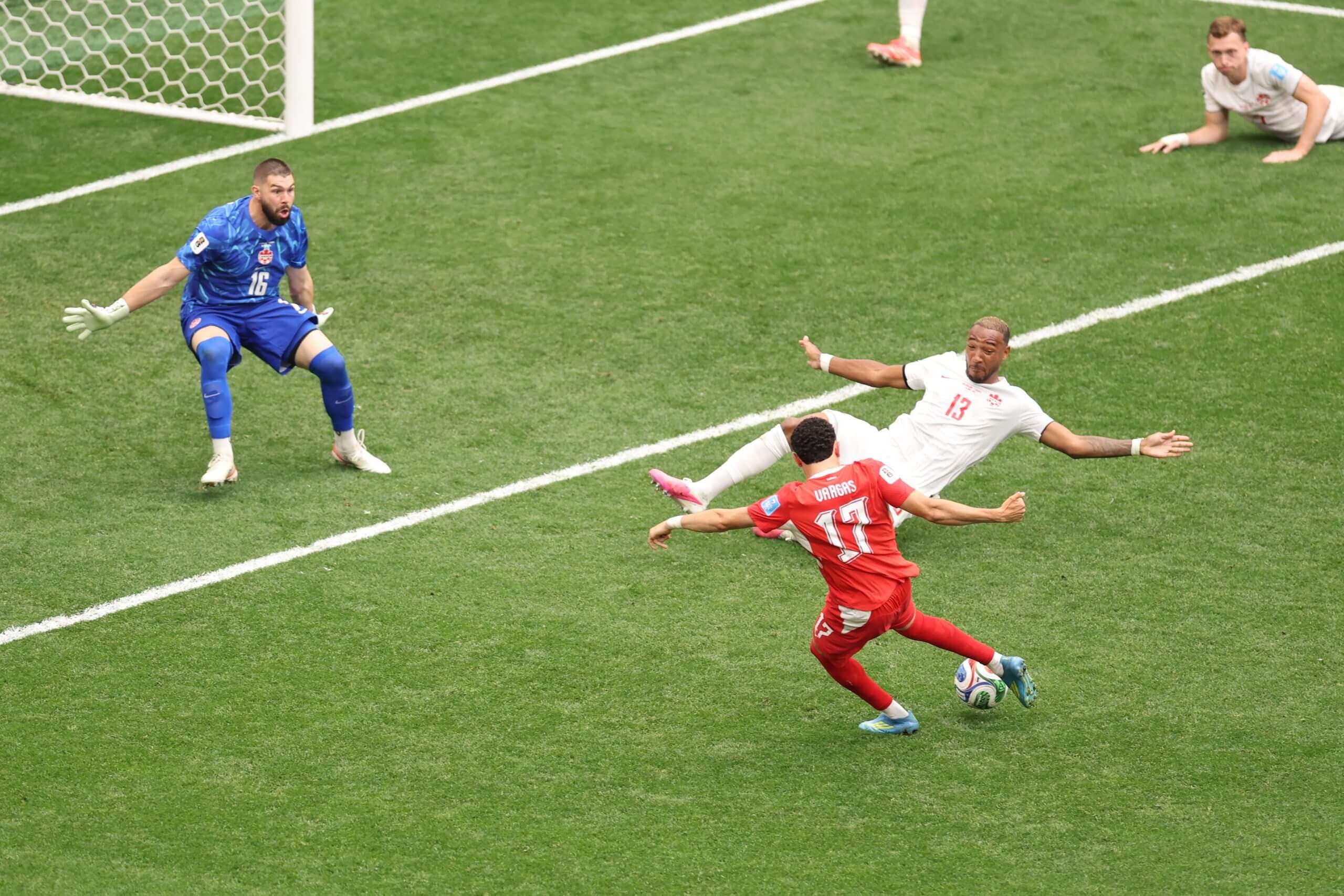 Canada loses to Switzerland to finish second in group; Saliba scores standout assist at World Cup 2026