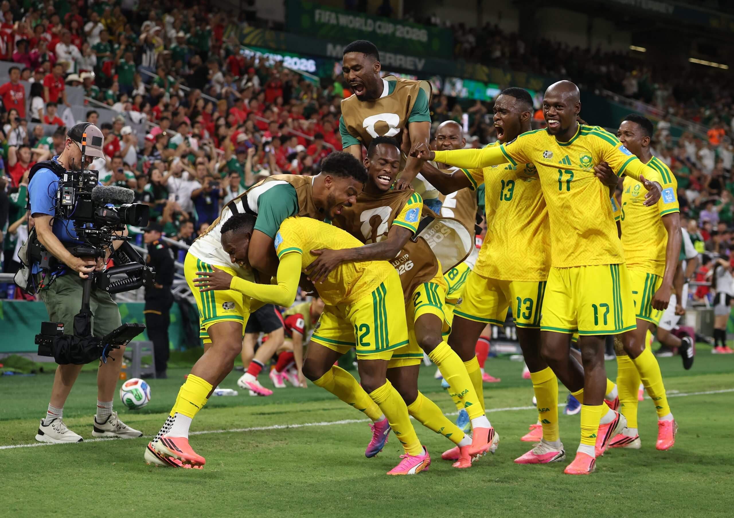 South Africa stun South Korea, book Canada showdown; Son Heung-min benched