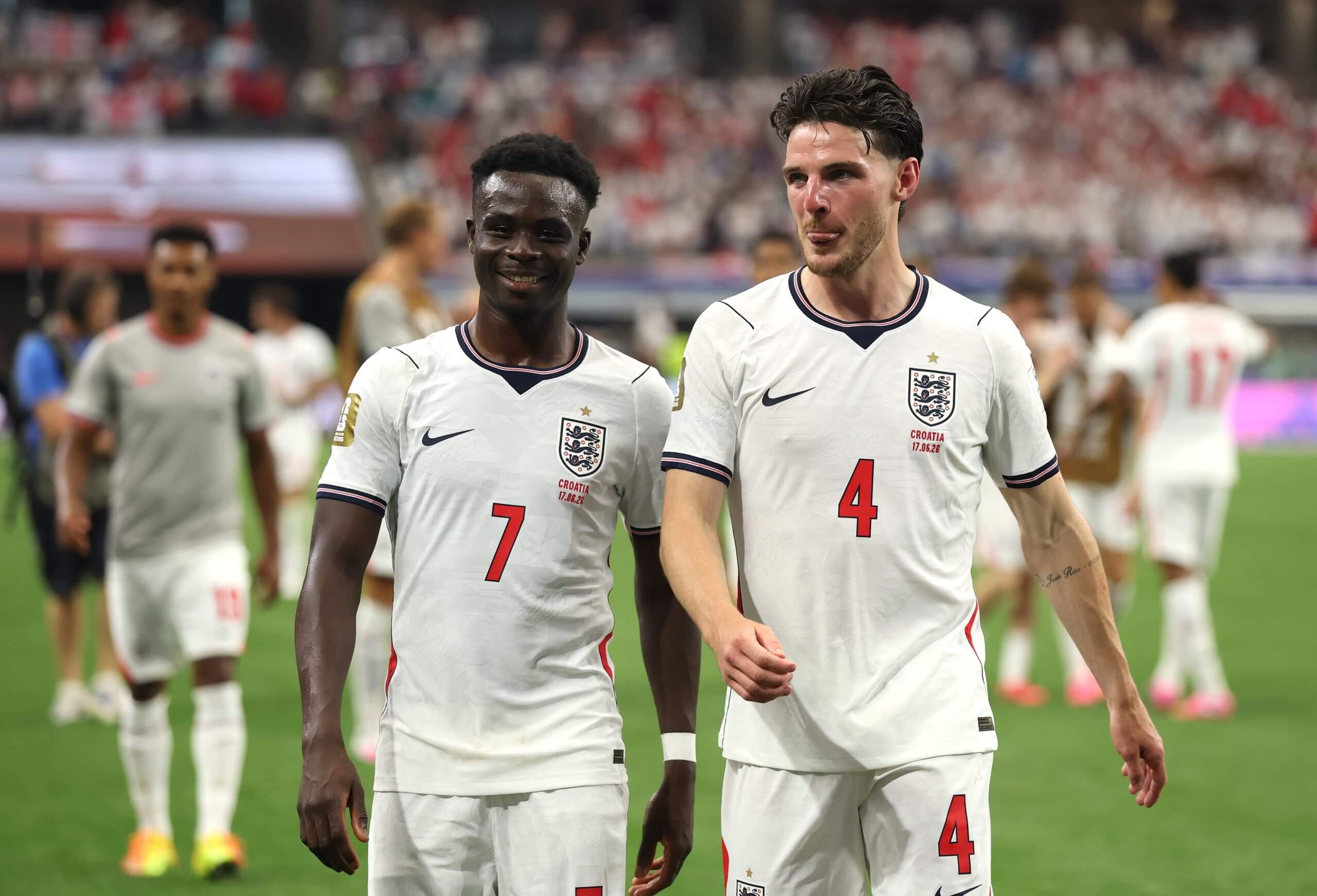 Saka, Rice and the fitness worries that may shape England's World Cup