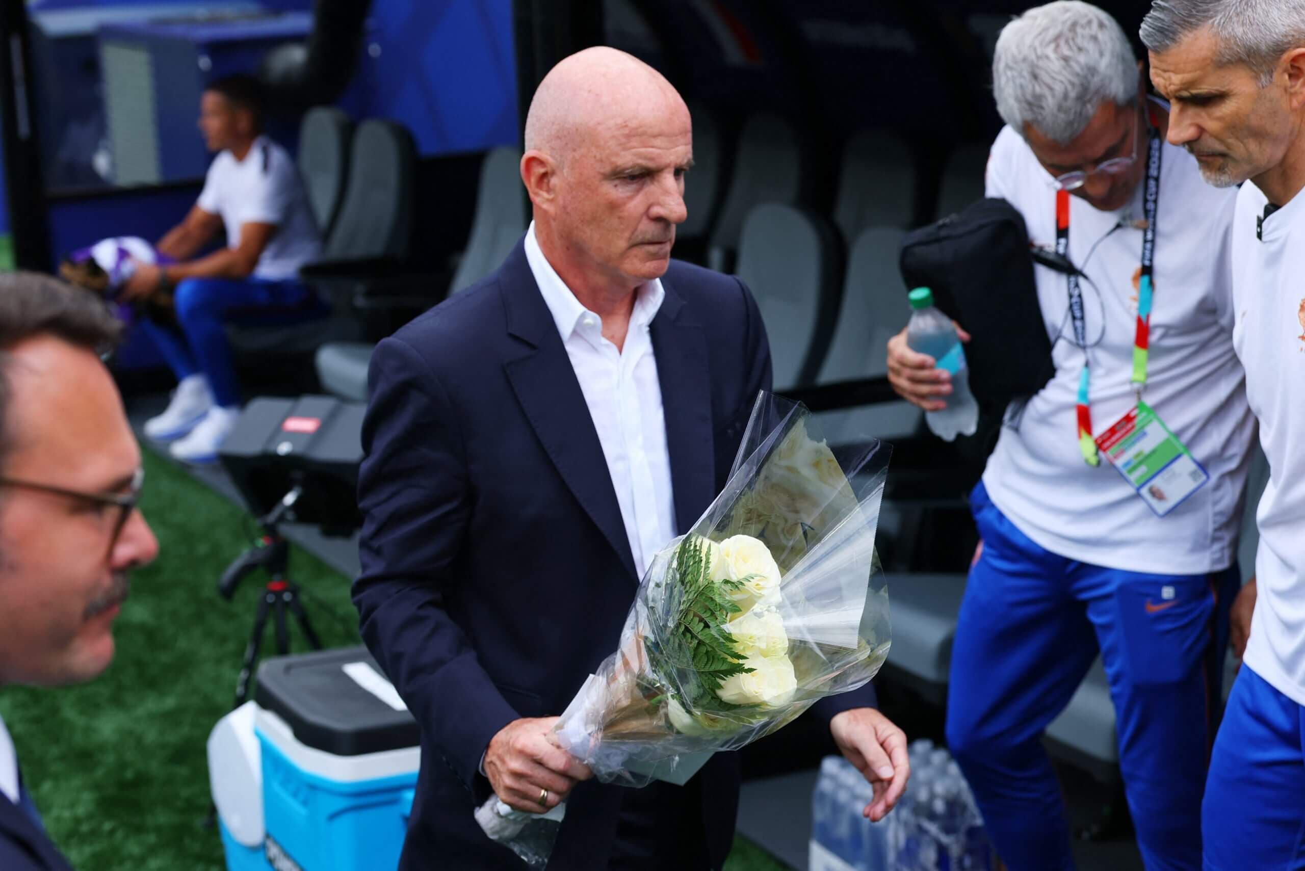 France denied request to wear black armbands to honour Didier Deschamps' mother