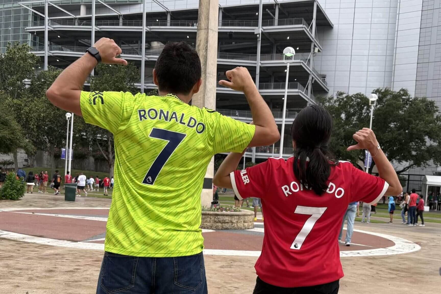 The fans who only want to watch Cristiano Ronaldo: 'He's a legend, I want to see history'
