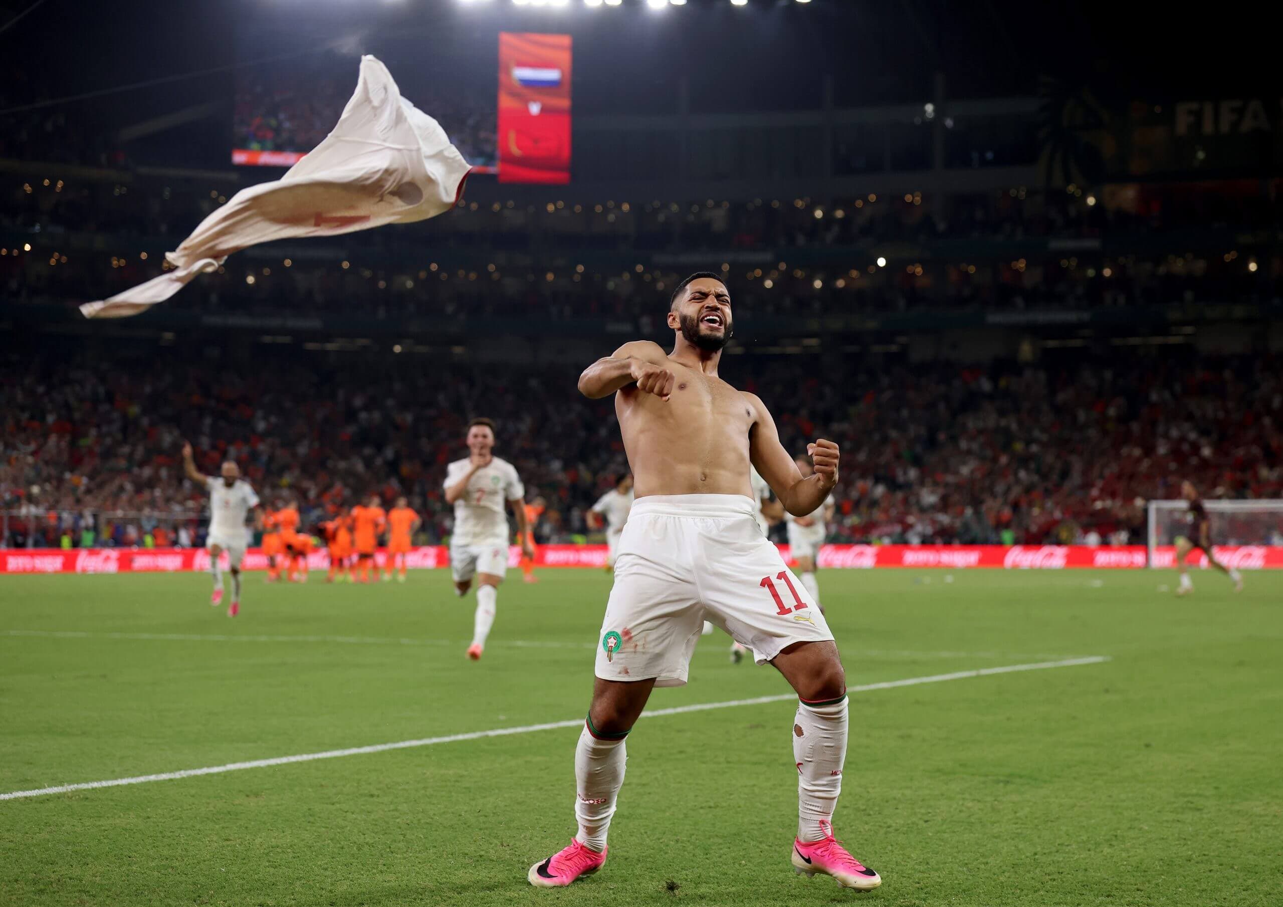 Morocco beat Netherlands in penalty shootout in dramatic knockout match