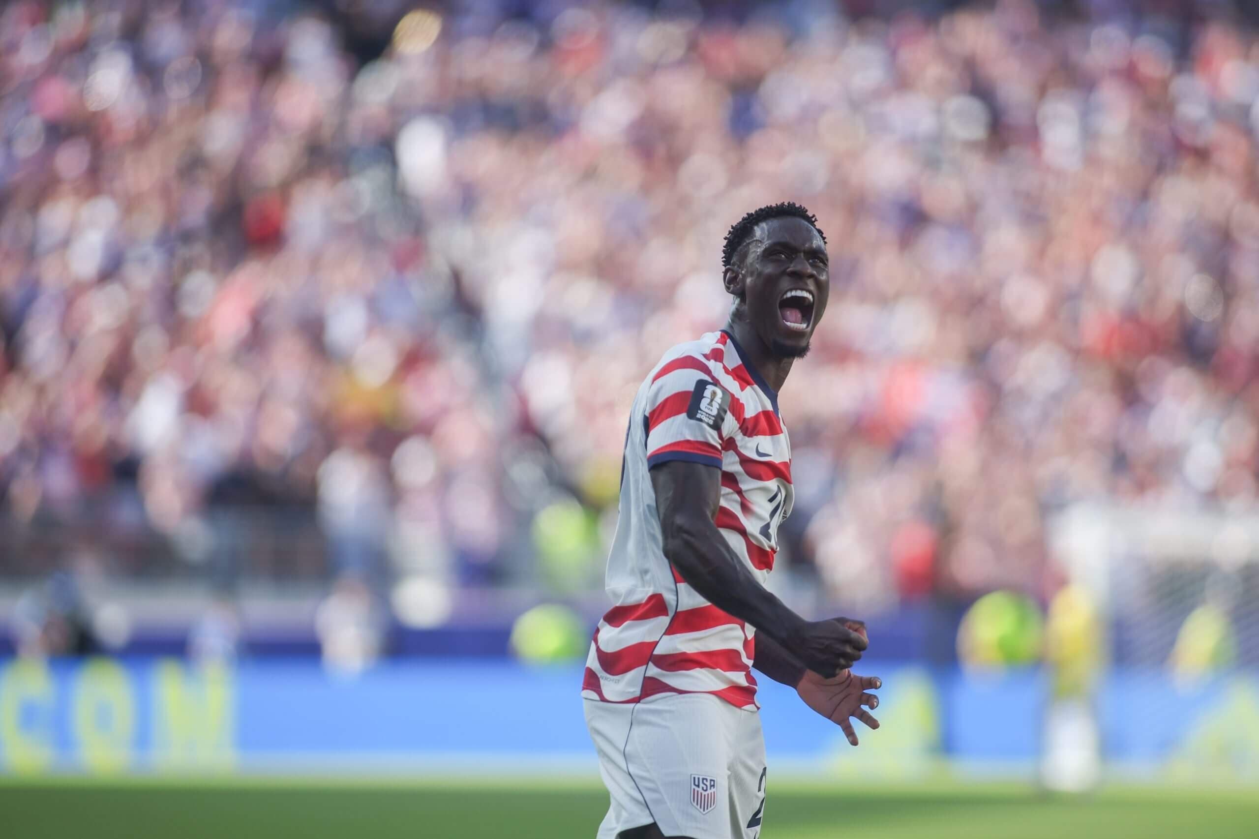 Folarin Balogun channels LeBron James to become America's newest sports star with World Cup goal and red card