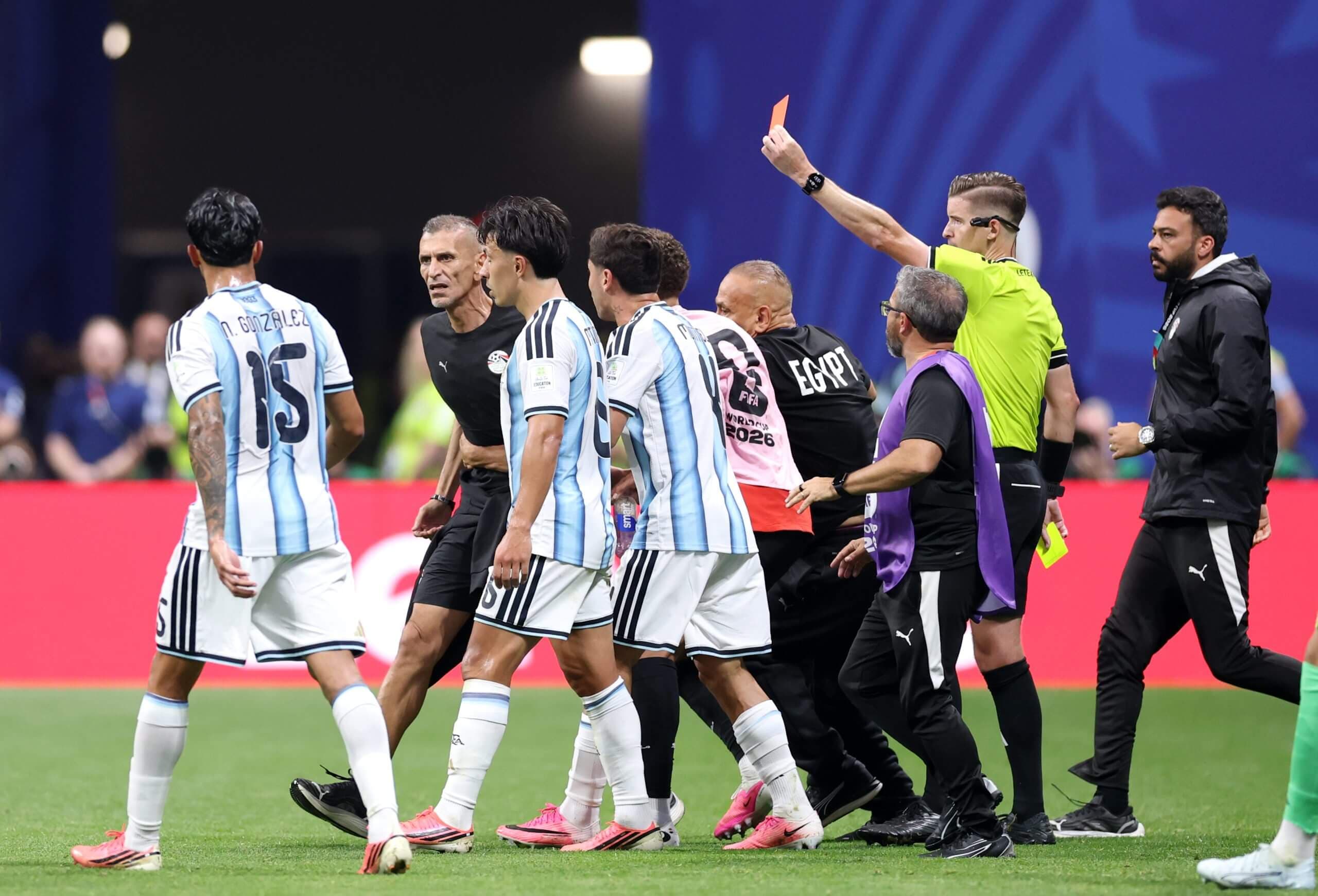 Argentina investigating cyberattack after emails sent describing Egypt win as 'robbery'
