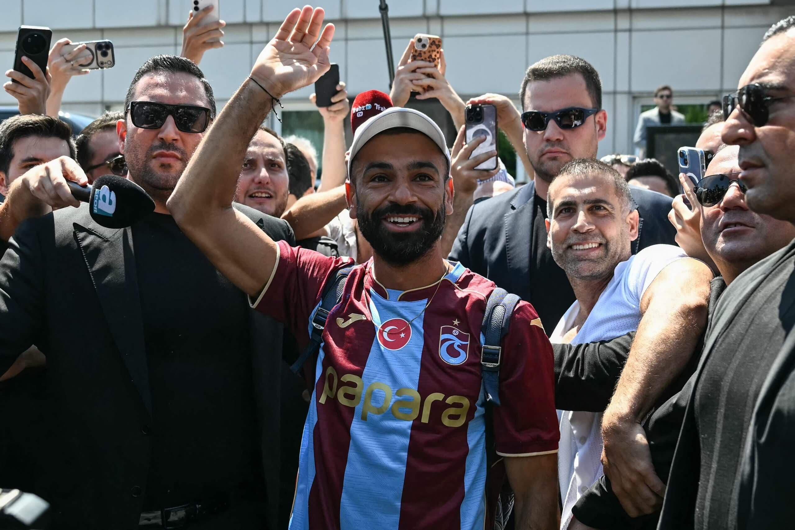 Mohamed Salah signs two-year Trabzonspor contract after Liverpool exit