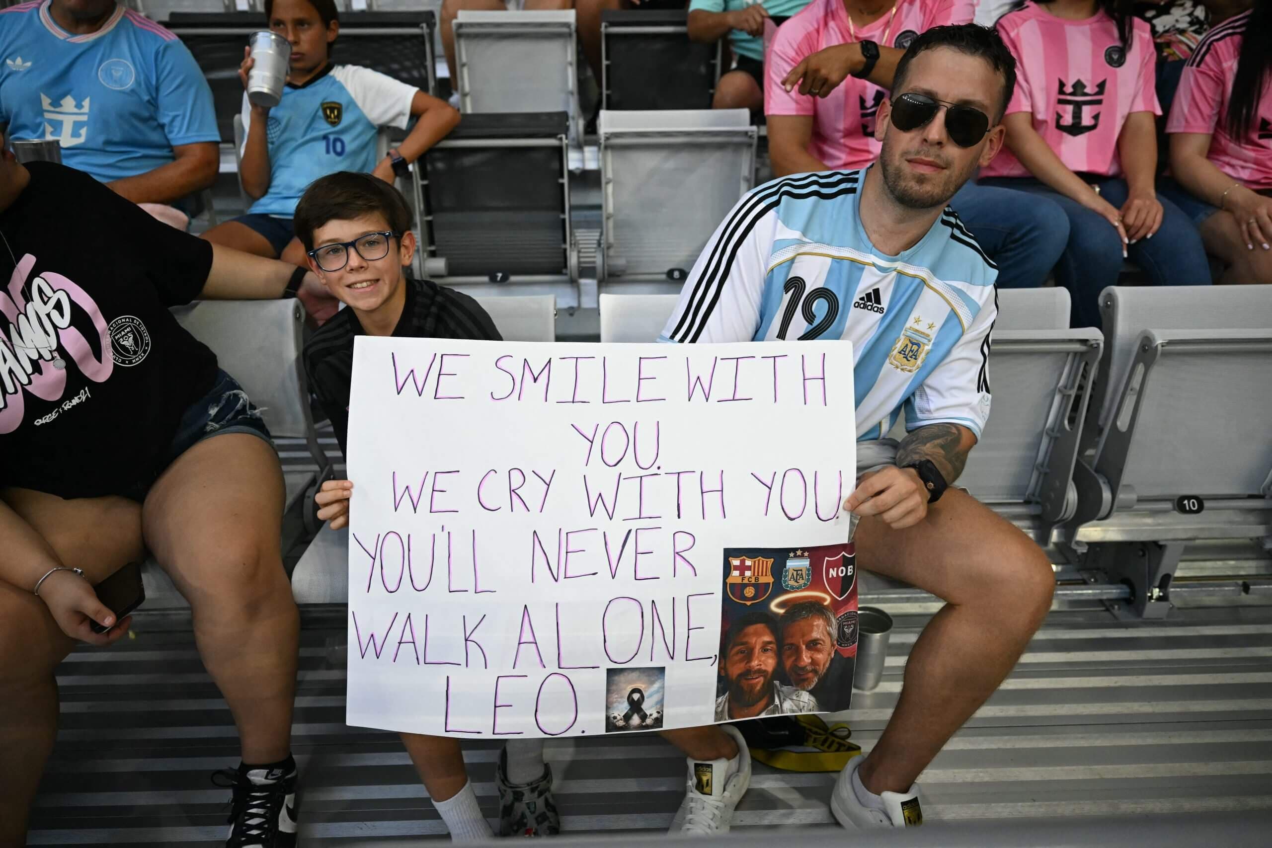 Inter Miami pays tribute to Lionel Messi's father Jorge after his death