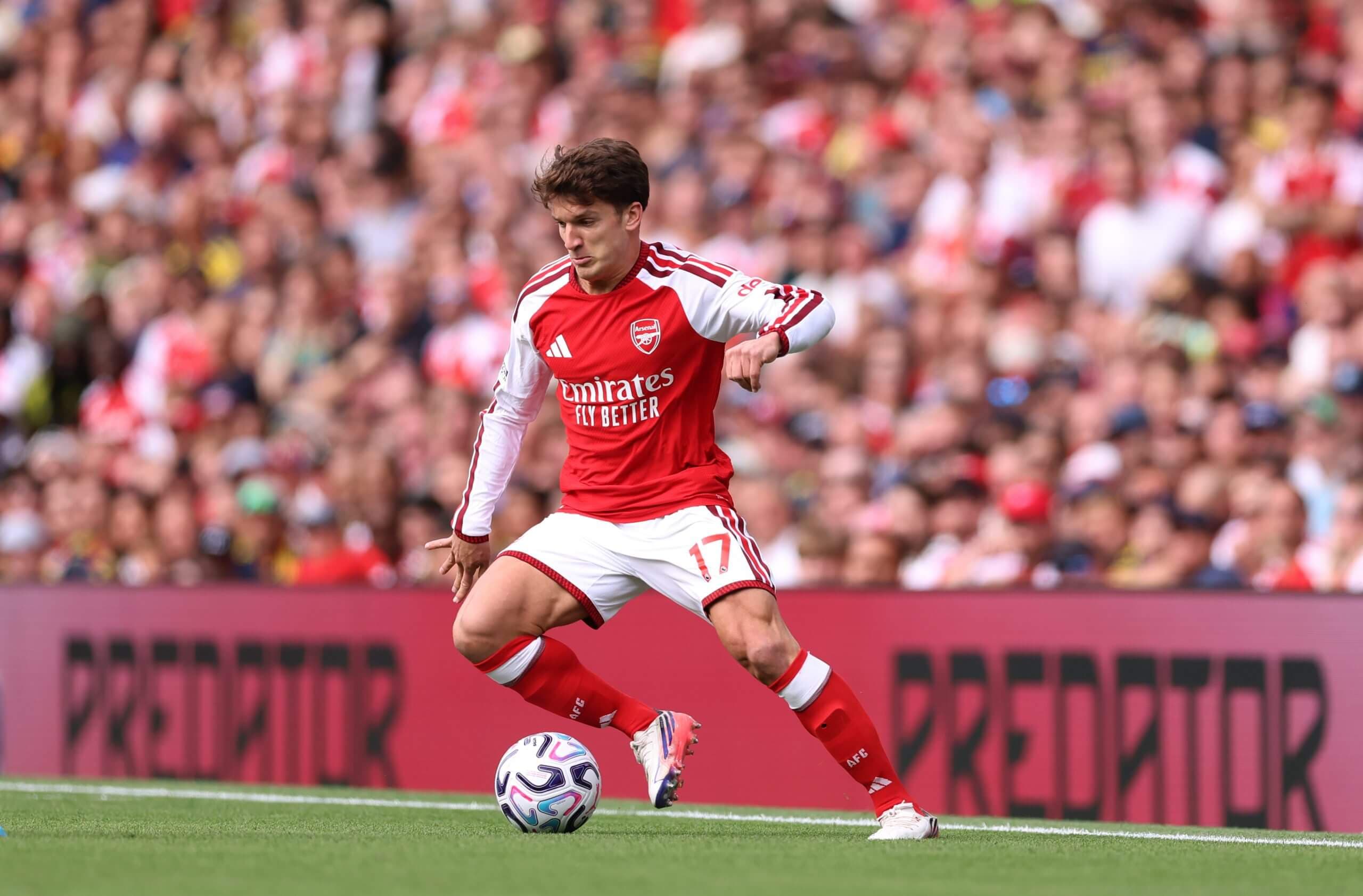 How Christos Tzolis is breaking down Arsenal's opponents with diagonals