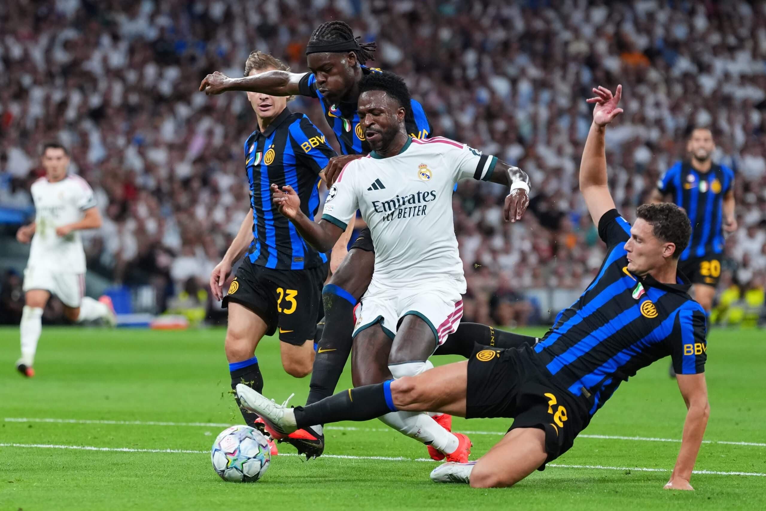 Vinicius Jr jeered again as Real Madrid defy Champions League expectations against Inter