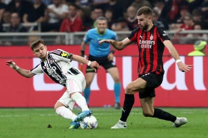 Serie A official line-ups: Juventus vs. Milan