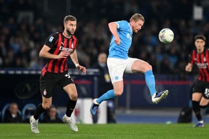 Report: De Bruyne and Napoli ready to part ways after just 1 year