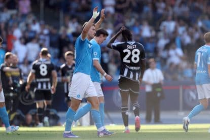 Allegri compares Hojlund to Kane and praises Gilmour as 'important player' for Napoli