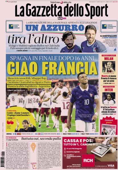 Italian Papers: Juventus Dream of Balogun as France Says Goodbye