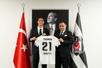 Official: Miretti joins Besiktas on loan with option to buy from Juventus