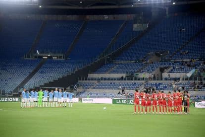 Lazio fans sell out Bologna away end and protest against president Lotito