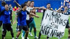 FIFA assessing reports over Falklands banner