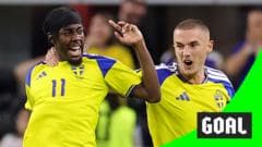 Elanga stunner draws Sweden level in international match