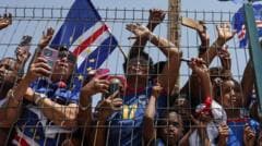 Thousands welcome home Cape Verde players after stunning World Cup run