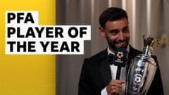 Fernandes wins PFA Player of the Year, says he is 'very proud'