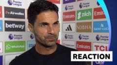 Arteta delighted with Arsenal's opening win of the season