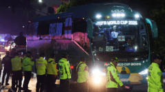 England team booed on arrival at Mexico City hotel ahead of friendly