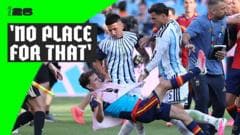 World Cup final turns ugly at full-time with 'terrible' reaction