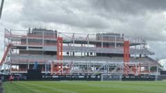 New stand becomes symbolic for Wrexham's remarkable rise