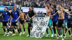 Argentina face FIFA action over Falklands banner at World Cup qualifier