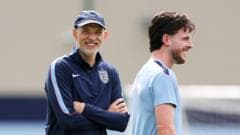 Rice returns to England training but James misses out again