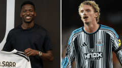 Juventus sign Woltemade and Sarr on loan