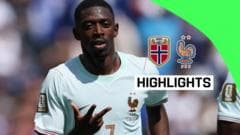 Dembélé hat-trick fires France past Norway to top group
