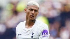 Tottenham omit Richarlison from Premier League squad