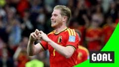 De Bruyne scores first goal with trademark strike