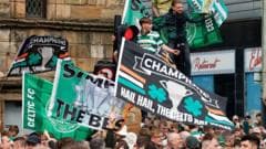 Eight more arrests after Celtic title party disorder