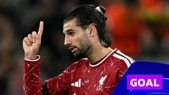 Szoboszlai equalises for Liverpool after Araujo assist