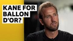 Kane discusses Ballon d'Or hopes