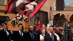 AC Milan and Italy legend Franco Baresi laid to rest in Milan