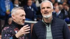 Goodwin leaves hospital but remains absent from Dundee United role