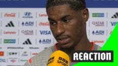 Rashford admits he wasn't at his best in first World Cup start