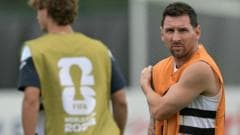 Messi to start Argentina's final group match on the bench