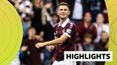 Kerjota scores 96th-minute winner for Hearts against Dundee