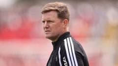 Newcastle were 'preparing for months' for Eddie Howe departure