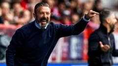 Touchline ban reduced for Rangers manager McInnes